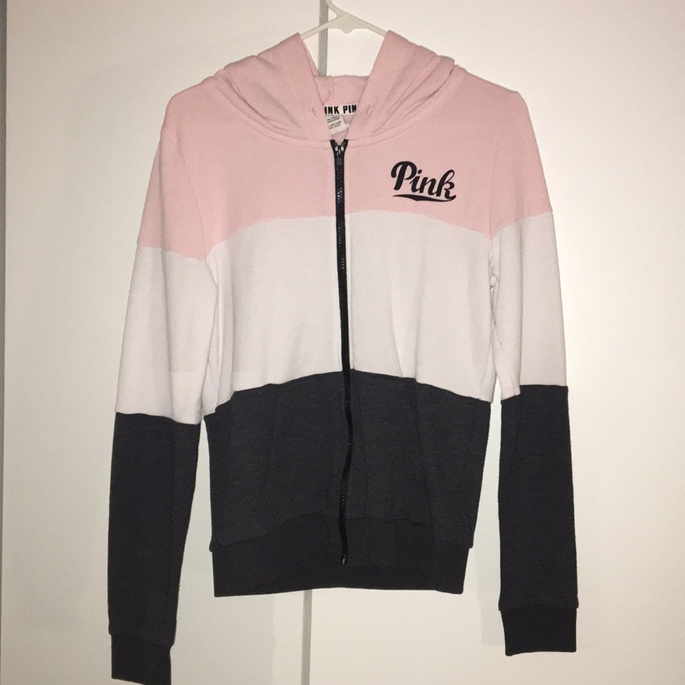 PINK zip-up hoodie